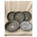 5 Pieces Granite Ware