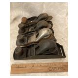 Stanley No.130, Stanley No.110 and two unmarked