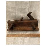 Large Wood Block Plane missing iron