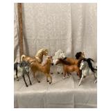 Quantity of Plastic Toy Horses