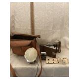 Vintage Polaroid Land Camera Model 95A with bag