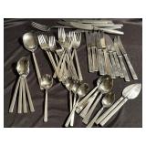 Large lot of silverware