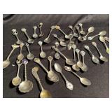 Novelty spoons from across the US including one