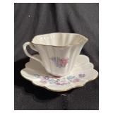 Lefton bone China tea cup and saucer