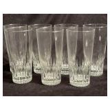 Eight piece glass set