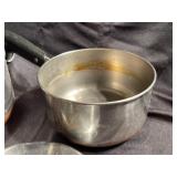 Revere Ware pots, copper clad