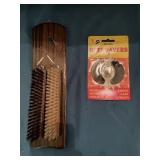 Shoe cleaner and heel savers