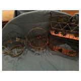 Hanging decor baskets