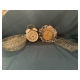 Decorative Clocks and Bowls