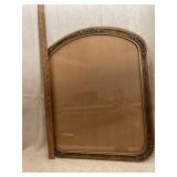 Antique rounded top edge phot frame