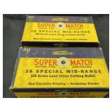 Western 38 special sort match center fire