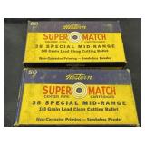 Western 38 special sort match center fire