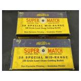 Western 38 special sort match center fire