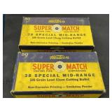 Western 38 special sort match center fire