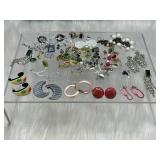 Assortment of earrings