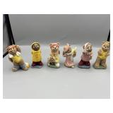 (6- 4in Teddies neighborhood bears including Teddy