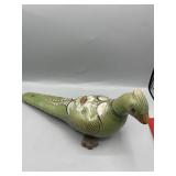 (w)Pottery large bird 15"