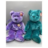 (w)Large beanie babies approximately 14 in. tall