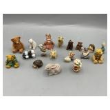 Assortment of approximately 1 inch figurines
