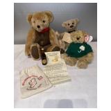 Craft T-Bears traditional jointed bears, fin with
