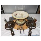 P- Rooster galore, rooster cutting board, rooster