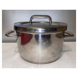 P- transtherm-boden stainless steel pot with lid