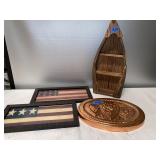 P- hanging wall decor