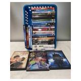 O- DVDs moby dick, comedy classics, the golden