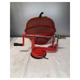 N- apple basket and apple peeler