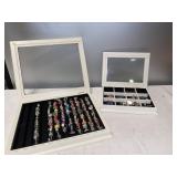 N- bracelets and earrings for the 12 months with