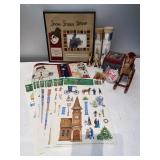 L- Holiday everything, picture frame, Santa