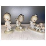 L- Precious Moments figurines. Gods ray of mercy,