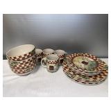 L- Thomson pottery China 16 piece set, 2