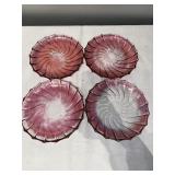 K- Set of 4 matching plates