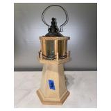 J- tea light lighthouse home decor.