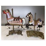 J- the American carousel horses