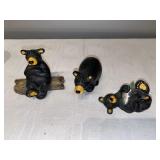 G- bear foots bears. Fuzz, Matty and one sitting