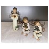 G- willow tree figurines. Angel of summer and