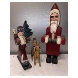 G- Santa figurines