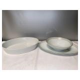 G- noritake China bowl and platter set and