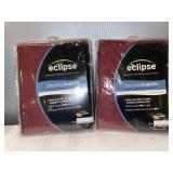 G- eclipse thermaback textured panel curtains.