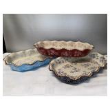 F- Temptations blue, navy and red floral lace 2