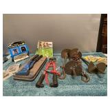 (U) Rivet gun and rivets  battery bolts corner