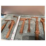 (U) Vintage  Hatchet and tools
