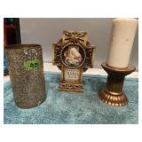 (S) Home Decor  Candle and holder Vase  and more