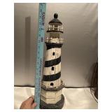 (Top of L) Wooden Light house