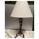 (V) Decorative Lamp with Leaves on it 30 in tall
