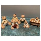 (V) Debby Rubis Bears signed and numbered  and