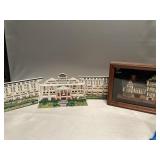 (V) The Plucked Duck Shadow Box and 3 piece