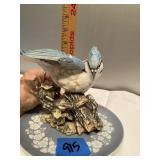 (V) Bluejay on a stump